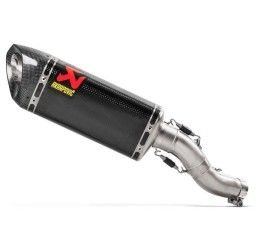 Akrapovic exhaust no street legal carbon for Honda CBR 250 R 17-23