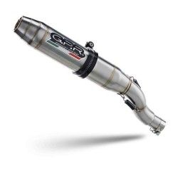 GPR deeptone inox exhaust street legal for Kawasaki Z 500 23-25