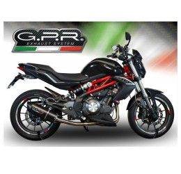 GPR furore evo4 nero exhaust street legal for Benelli BN 302 17-18