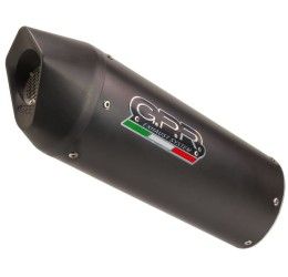 GPR furore evo4 nero exhaust street legal for Ducati Multistrada 950 21-23