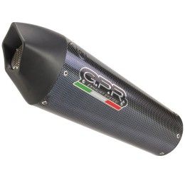 GPR gp evo4 poppy exhaust street legal for Ducati Multistrada 950 21-23