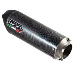 GPR gpe ann. poppy exhaust street legal for Aprilia RSV4 1000 09-14