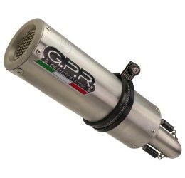 GPR m3 inox exhaust street legal with catalyst for Ducati Monster 1200 S 17-21