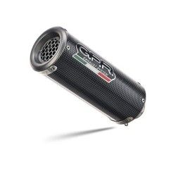 GPR m3 poppy exhaust street legal for Kawasaki Ninja 500 ABS 23-25