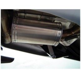 GPR titanium oval exhaust street legal for Suzuki GSR 600 06-11