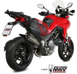 Mivv DELTA RACE exhaust no street legal stainless steel for Ducati Multistrada 1200 15-17