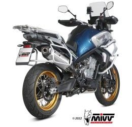 Mivv SPEED EDGE exhaust street legal stainless steel for CFMoto 800 MT Explore 22-25
