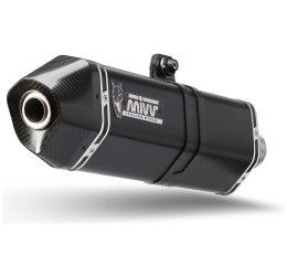 Mivv SPEED EDGE exhaust street legal black stainless steel for KTM 890 Adventure 21-25