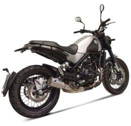 Termignoni exhaust no street legal stainless steel for Benelli Leoncino 500 18-20