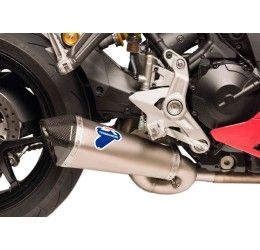 Termignoni exhaust no street legal titanium with carbon end cap for Ducati SuperSport 939 S 17-20