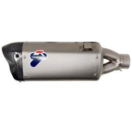 Termignoni exhaust no street legal stainless steel with carbon end cap for Husqvarna FE 350 20-22