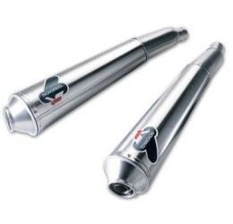 Termignoni exhausts no street legal chrome stainless steel for Ducati GT 1000 06-12 (2 silencers)