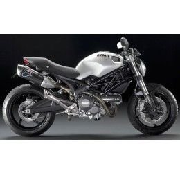 Termignoni exhausts no street legal carbon for Ducati Monster 1100 08-11 (2 silencers)