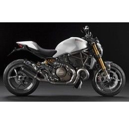 Termignoni exhausts no street legal carbon for Ducati Monster 1200 17-21 (2 silencers)