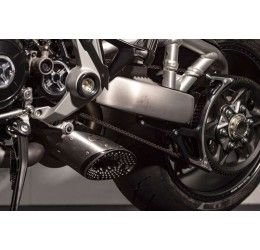 Termignoni exhausts no street legal carbon for Ducati X-Diavel 1262 16-20 (2 silencers)