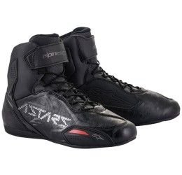 Touring bike shoes Alpinestars Faster-3 color black-red-white