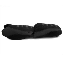 Isotta Front saddle with prostate channel for BMW R1200 / 1250 GS and GSA BLACK