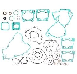 Prox complete engine gaskets kit with oil seals for KTM 125 XC-W 17-19