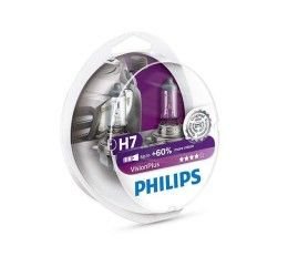 SET 2 PHILIPS H7 VISION PLUS LAMPS - 12V 55W - (Ref.Philips: 12972VPS2)