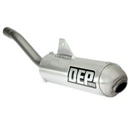 DEP Cross aluminium silencer end cap for Kawasaki KX 80 92-00