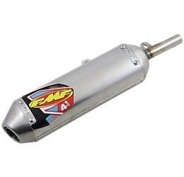 FMF Factory 4.1 Aluminum silencer with end cap Stainless Steel for honda crf 125 f 21-24
