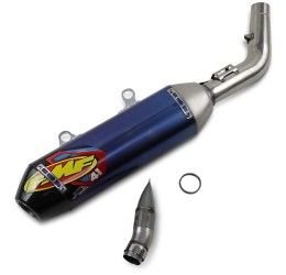 FMF Factory 4.1 RCT blue anodized Titanium silencer with end cap Carbon for GasGas MCF 250 21-23
