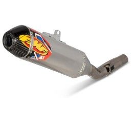 FMF Factory 4.1 RCT Aluminum silencer with end cap Carbon for Honda CRF 250 R 22-24