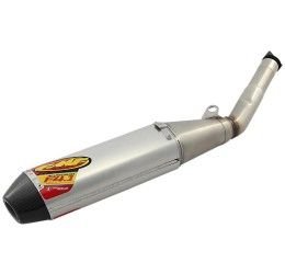 FMF Factory 4.1 RCT Aluminum silencer with end cap Carbon for Kawasaki KX 250 4T 21-24