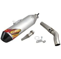 FMF Factory 4.1 RCT Aluminum silencer with end cap Carbon for Kawasaki KX 450 4T 21-23