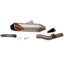 FMF Factory 4.1 RCT Aluminum silencer with end cap Carbon for Suzuki RMZ 250 19-24