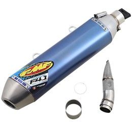 FMF Factory 4.1 Rct blue anodized titanium silencer Husqvarna FC 350 16-18