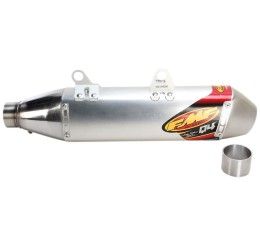 FMF Q4 aluminium silencer HEX design Husqvarna FE 501 17-19