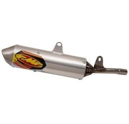 FMF Mini PowerCore 4 Aluminum silencer with end cap Stainless Steel for honda crf 110 f 19-24