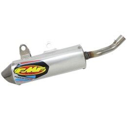 FMF Powercore 2 Aluminum silencer with end cap Stainless Steel for Yamaha YZ 125 22-24