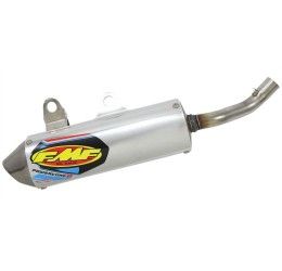 FMF Powercore 2 Aluminum silencer with end cap Stainless Steel for yamaha yz 125 monster energy edition 2025