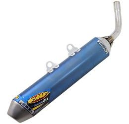 FMF PowerCore 2.1 blue anodized titanium silencer for Beta RX 300 21-24