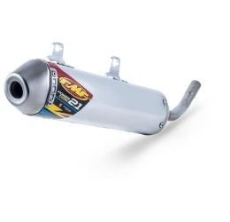 FMF Powercore 2.1 Aluminum silencer with end cap Stainless Steel for GasGas EC 250 2018