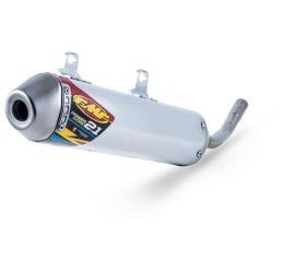 FMF Powercore 2.1 Aluminum silencer with end cap Stainless Steel for GasGas EC 300 2018