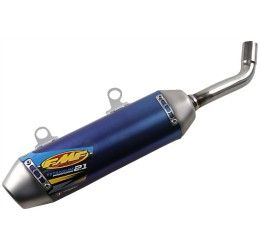 FMF Powercore 2.1 Shorty Titanium silencer with end cap Titanium for Husqvarna TC 250 19-22