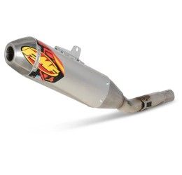 FMF PowerCore 4 HEX Aluminum silencer with end cap Stainless Steel for Yamaha WRF 250 20-21