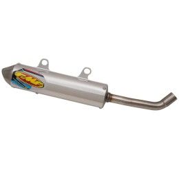 FMF TurbineCore 2 Aluminum silencer with end cap Stainless Steel for GasGas EC 250 21-22