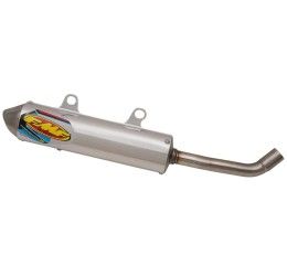 FMF TurbineCore 2 Aluminum silencer with end cap Stainless Steel for GasGas EC 300 21-22