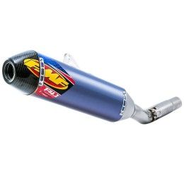 FMF Factory 4.1 Rct blue anodized titanium with carbon end cap silencer Yamaha YZ 250 F 14-18