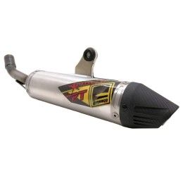 Fresco Xpower aluminium silencer with simil-carbon end cap for TM EN 125 14-21 (does not fit on FI models)
