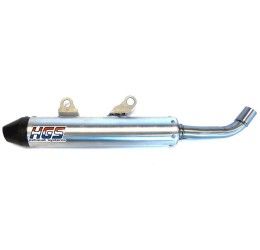 HGS aluminum silencer with carbon end cap for Husqvarna TC 250 19-22