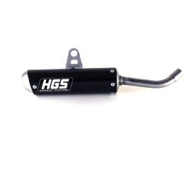 HGS aluminum silencer for Husqvarna TC 85 18-24 black