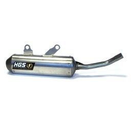 HGS aluminum silencer for KTM 150 EXC TPI 20-23