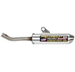 Pro Circuit 304 Factory Round in aluminum silencer for Honda CR 125 00-01