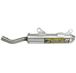Pro Circuit 304 Round in Aluminum silencer end cap Stainless Steel for Honda CR 250 04-07