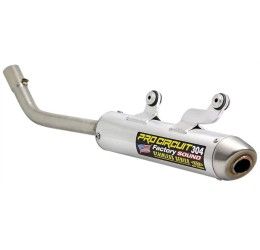 Pro Circuit 304 Round in Aluminum silencer end cap Stainless Steel for Husqvarna TC 250 14-15